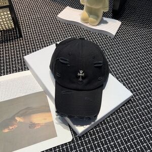Chrome Hearts Black Hats